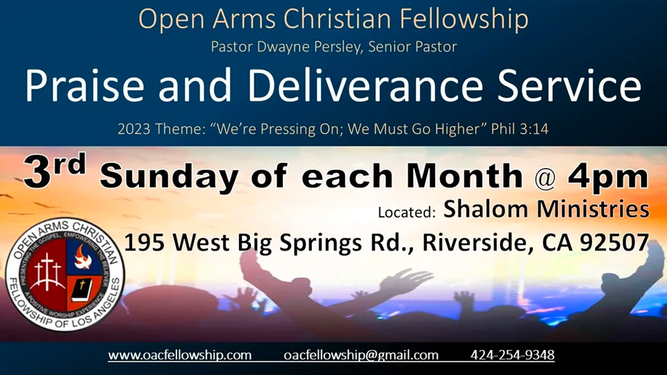 Praise and Deliverance Service